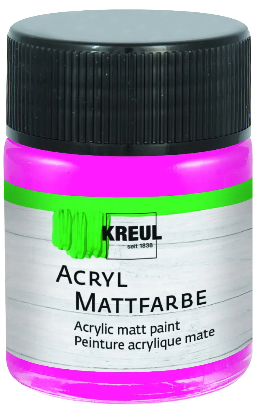 Kreul Acryl Mattfarbe pink 50 ml Kreul Acryl Mattfarbe pink 50 ml