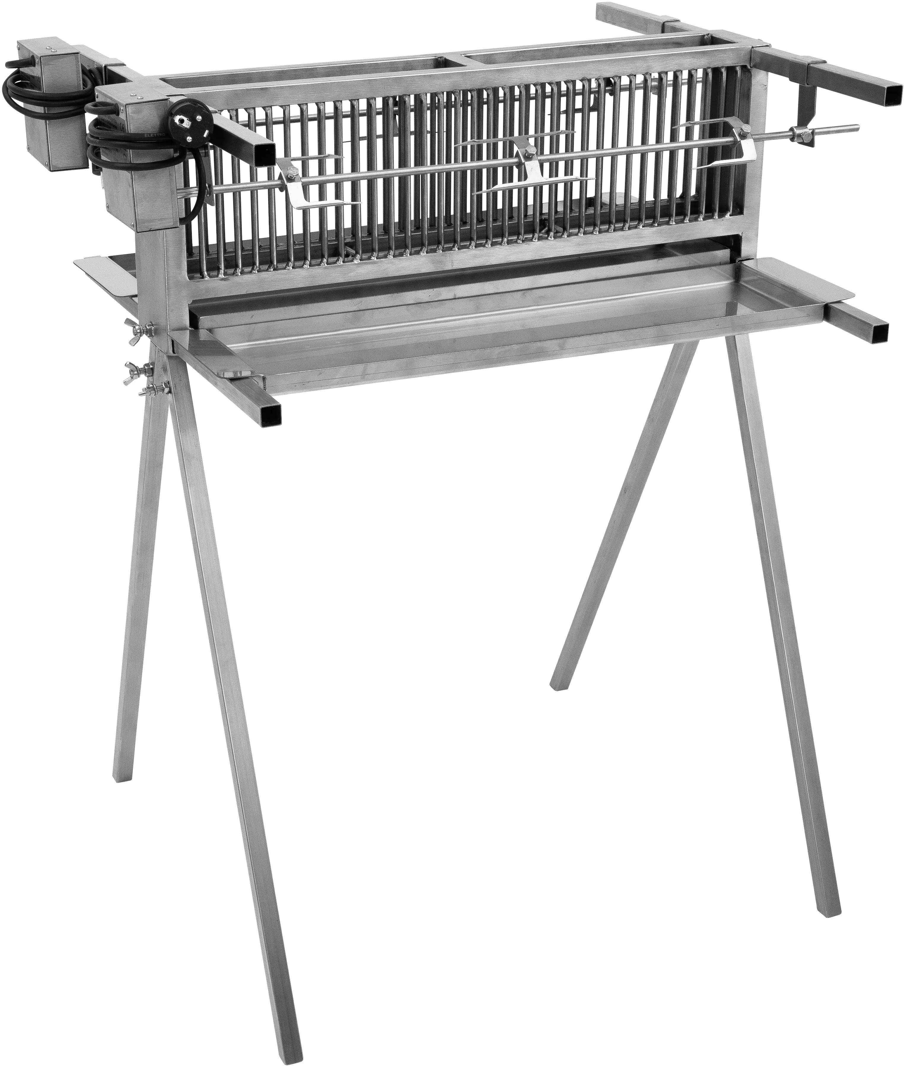 Schneider Vertikalgrill 66 / 2 fach Grillgerät mit 2 Spieß-Sets ohne Motor