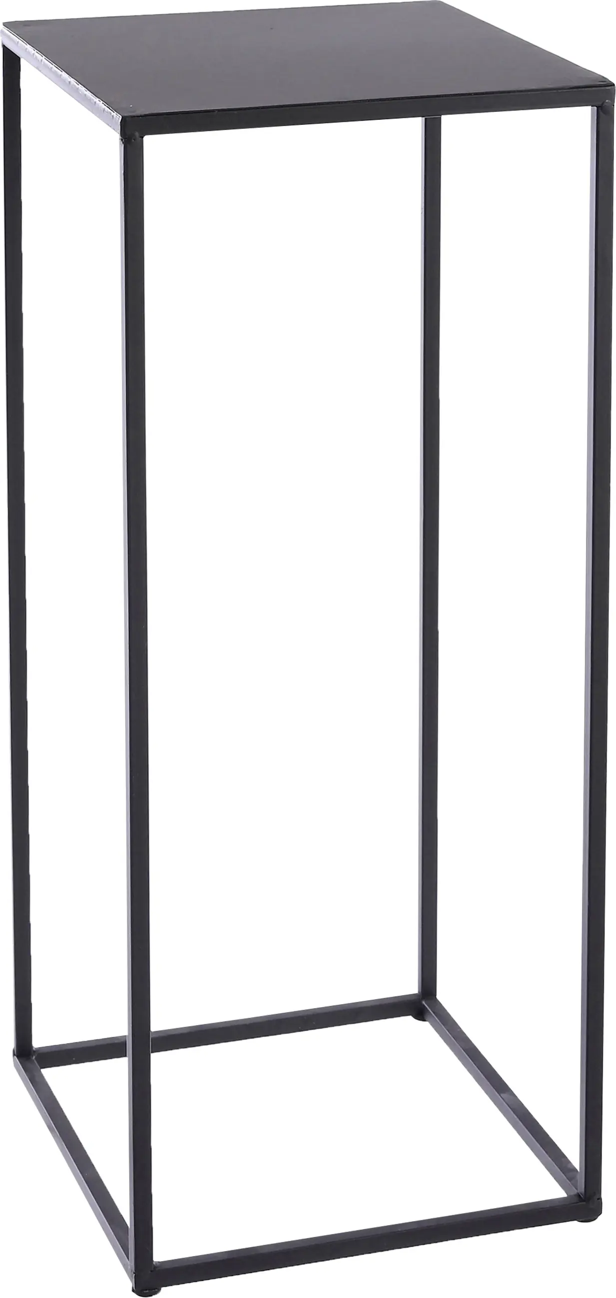 Mica Decorations Beistelltisch Quinty iron 25 x 25 x 60 cm schwarz