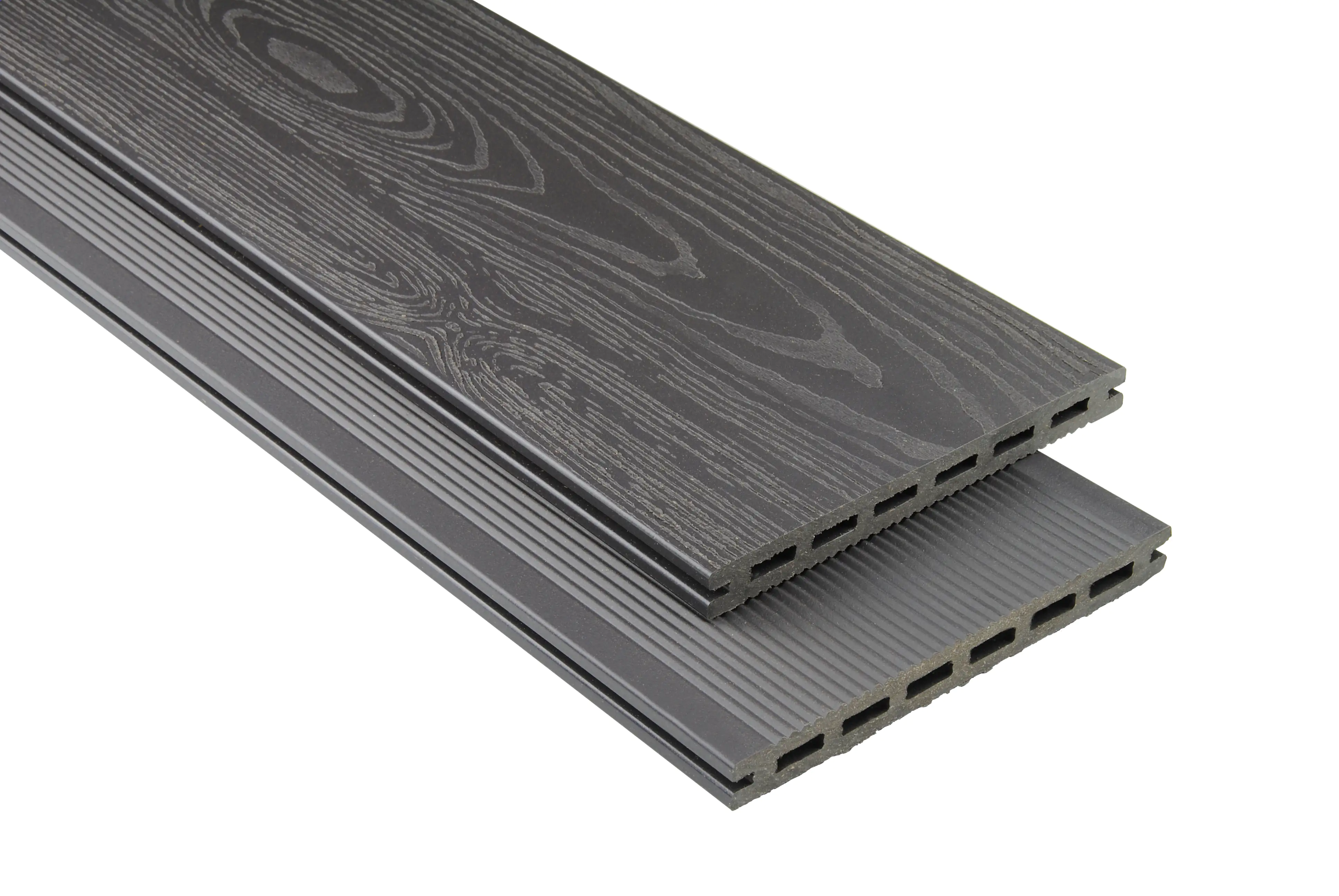 Kovalex Terrassendiele WPC 300 x 19 x 2,0 cm graubraun mattiert Kovalex Terrassendiele WPC 300 x 19 x 2,0 cm graubraun mattiert