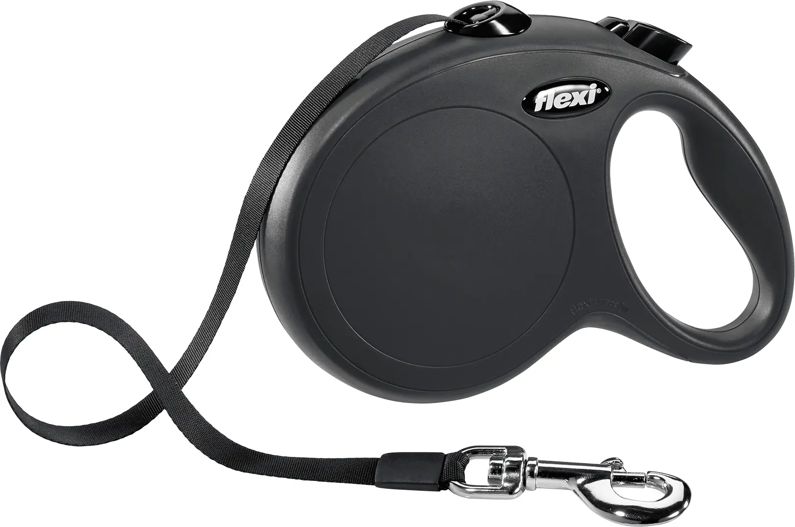Flexi Hundeleine New Classic L schwarz, Gurt