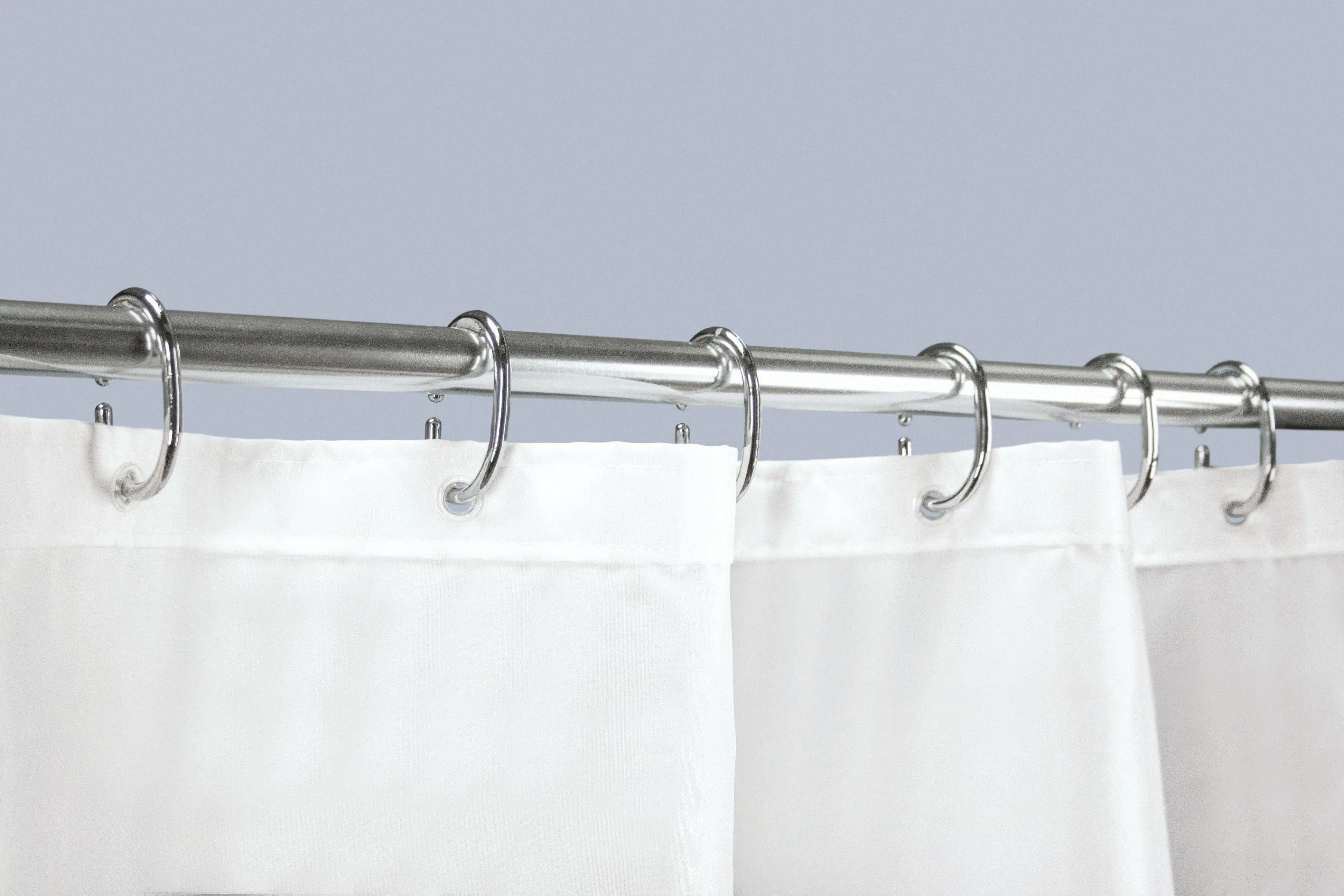 Kleine Wolke Duschvorhangringe silber, 12 Stück