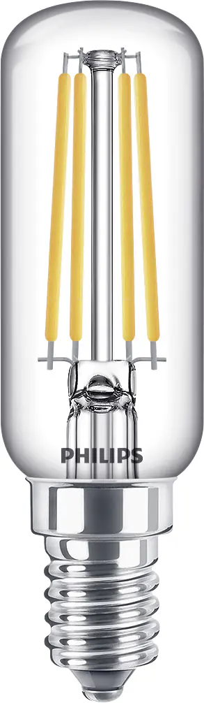 Philips LED-Leuchtmittel Filament Stabform T25L E14 4,5W warmweiß