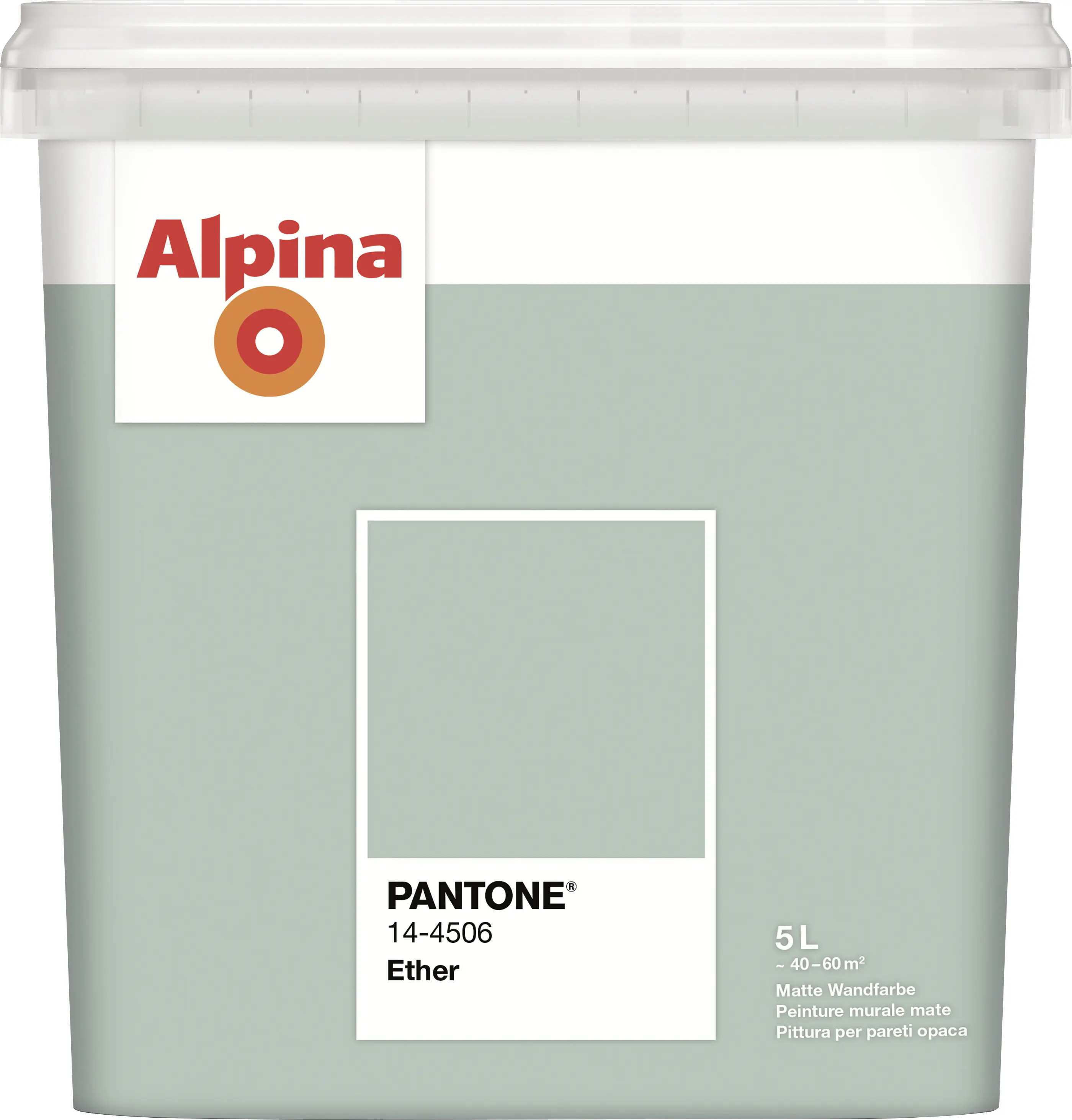 Alpina Wandfarbe Pantone matt ether 5 L