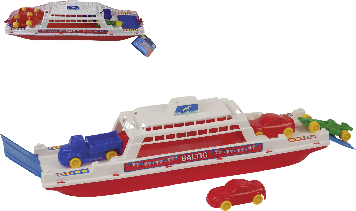 Happy People Fähre mit Autos