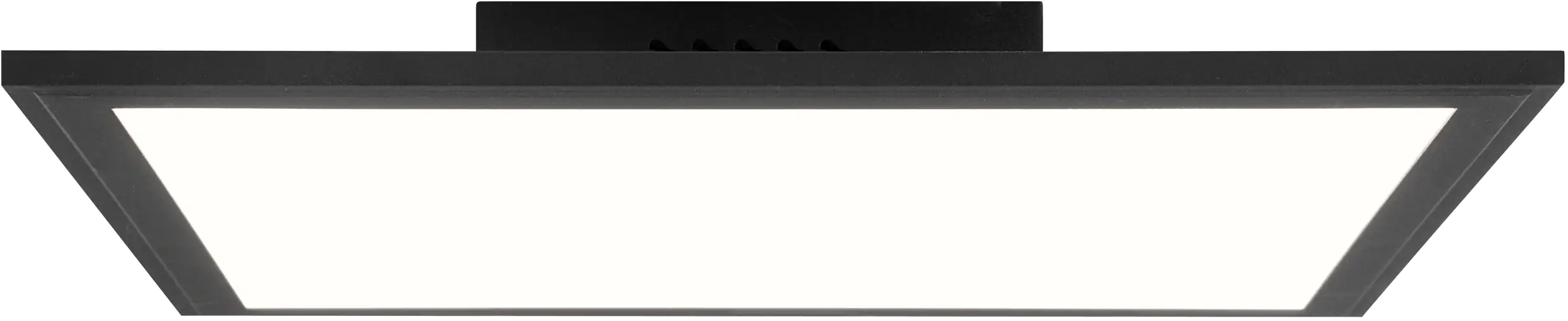 Brilliant LED Deckenleuchte Abie schwarz 29,5 x 39,5 cm RGBW Fernbedienung