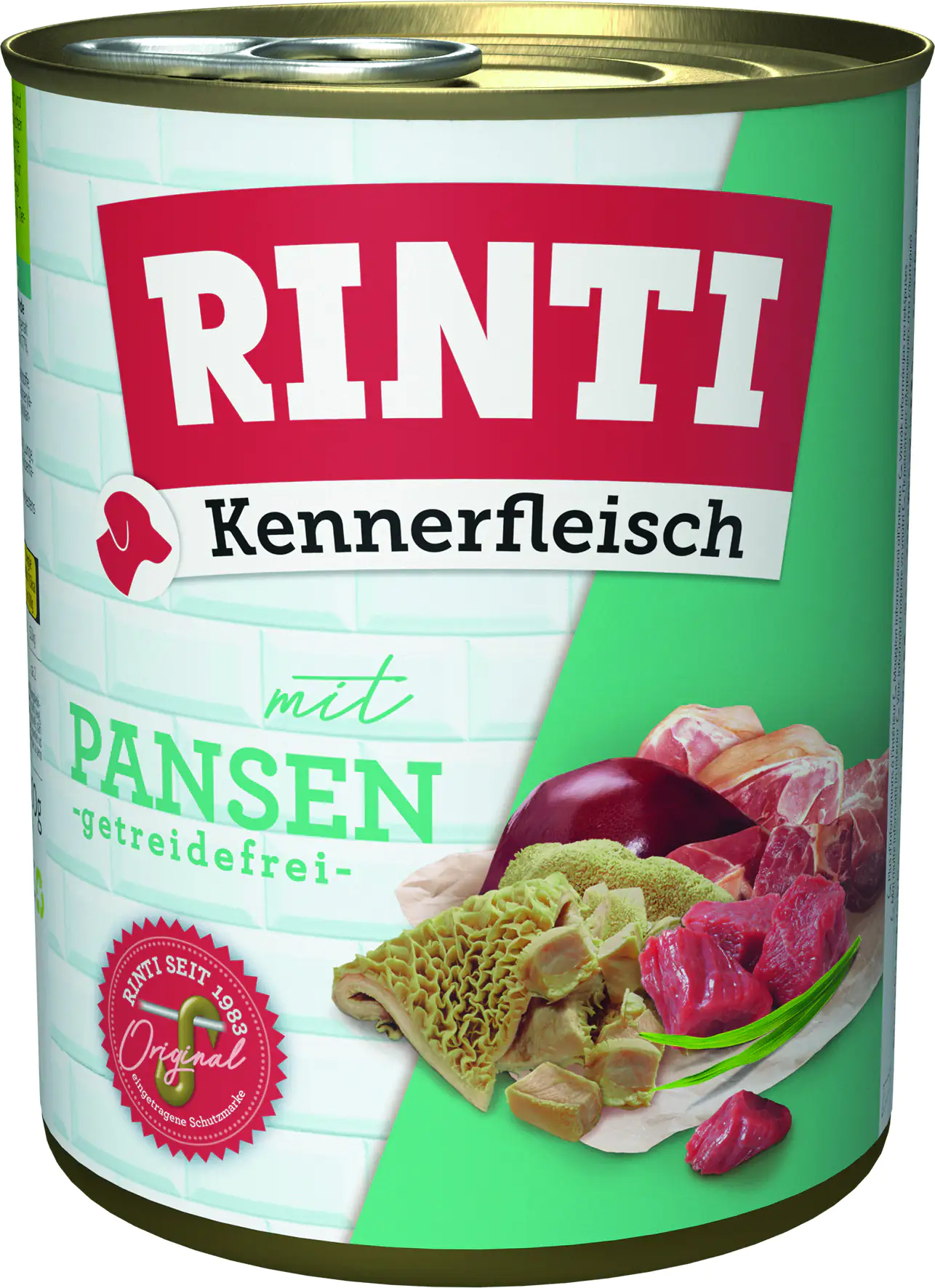 Rinti Kennerfleisch Hundenassfutter Adult 800 g Pansen bei Kartonabnahme