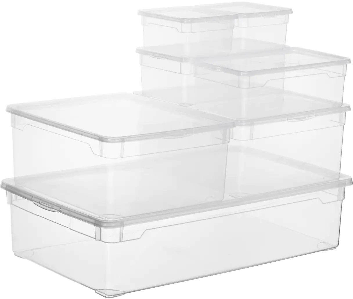 Rotho Aufbewahrungsbox Clear Blanket 30 L 70,5 x 40 x 16,5 cm (L x B x H) Rotho Aufbewahrungsbox Clear Blanket 30 L 70,5 x 40 x 16,5 cm (L x B x H)