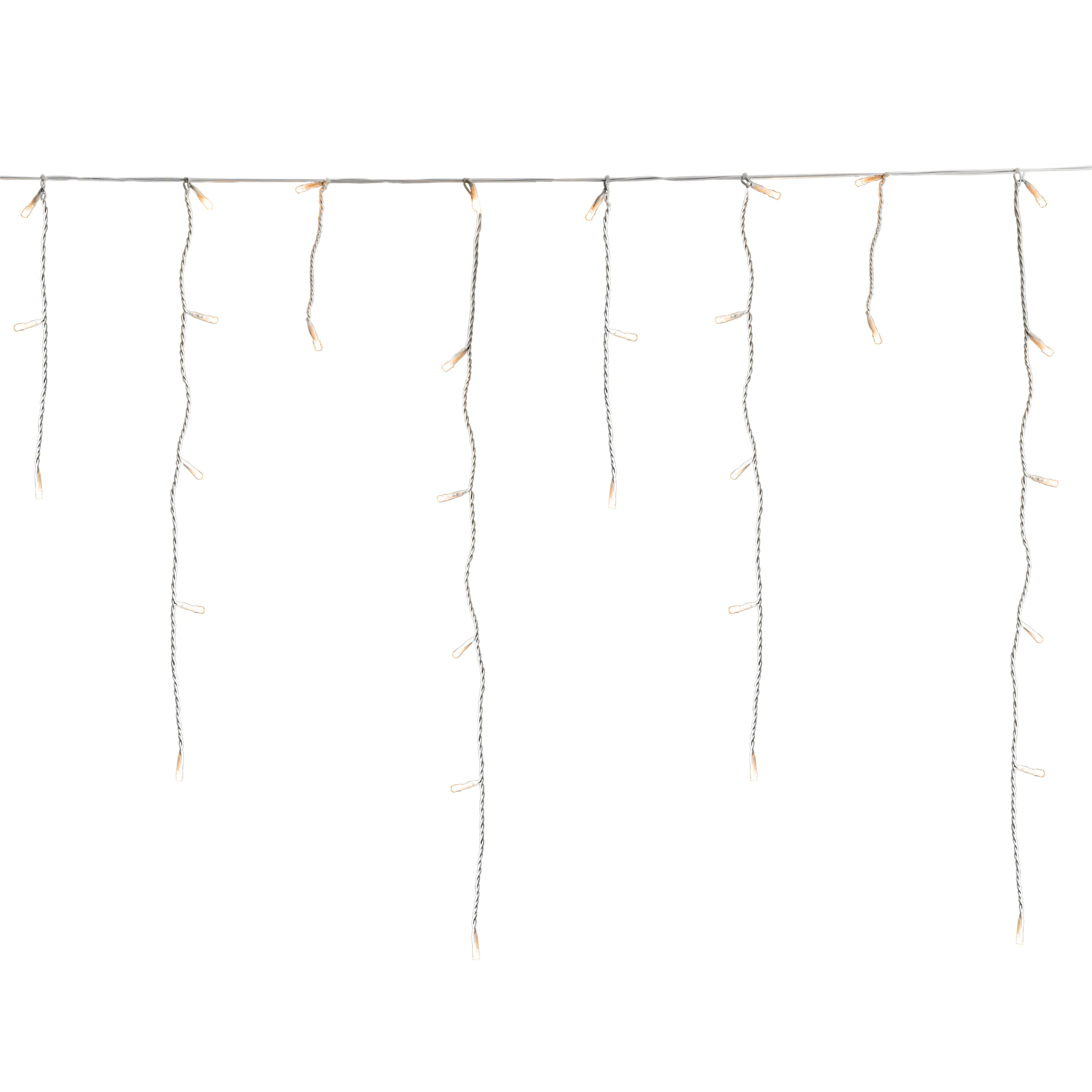 Konstsmide LED Solar Eisregen Lichtervorhang 200 bernsteinfarbene Dioden Konstsmide LED Solar Eisregen Lichtervorhang 200 bernsteinfarbene Dioden