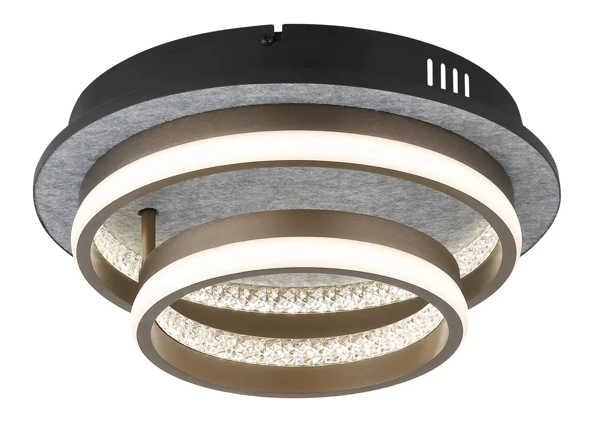 Globo LED-Deckenleuchte DELLA 2 Ringe