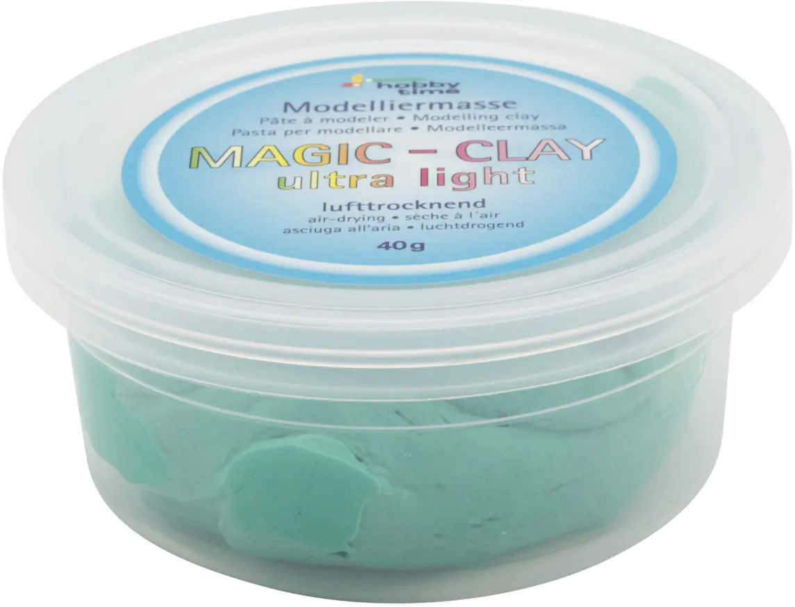 Hobby Time Modelliermasse Magic-Clay ultra light türkis 40 g
