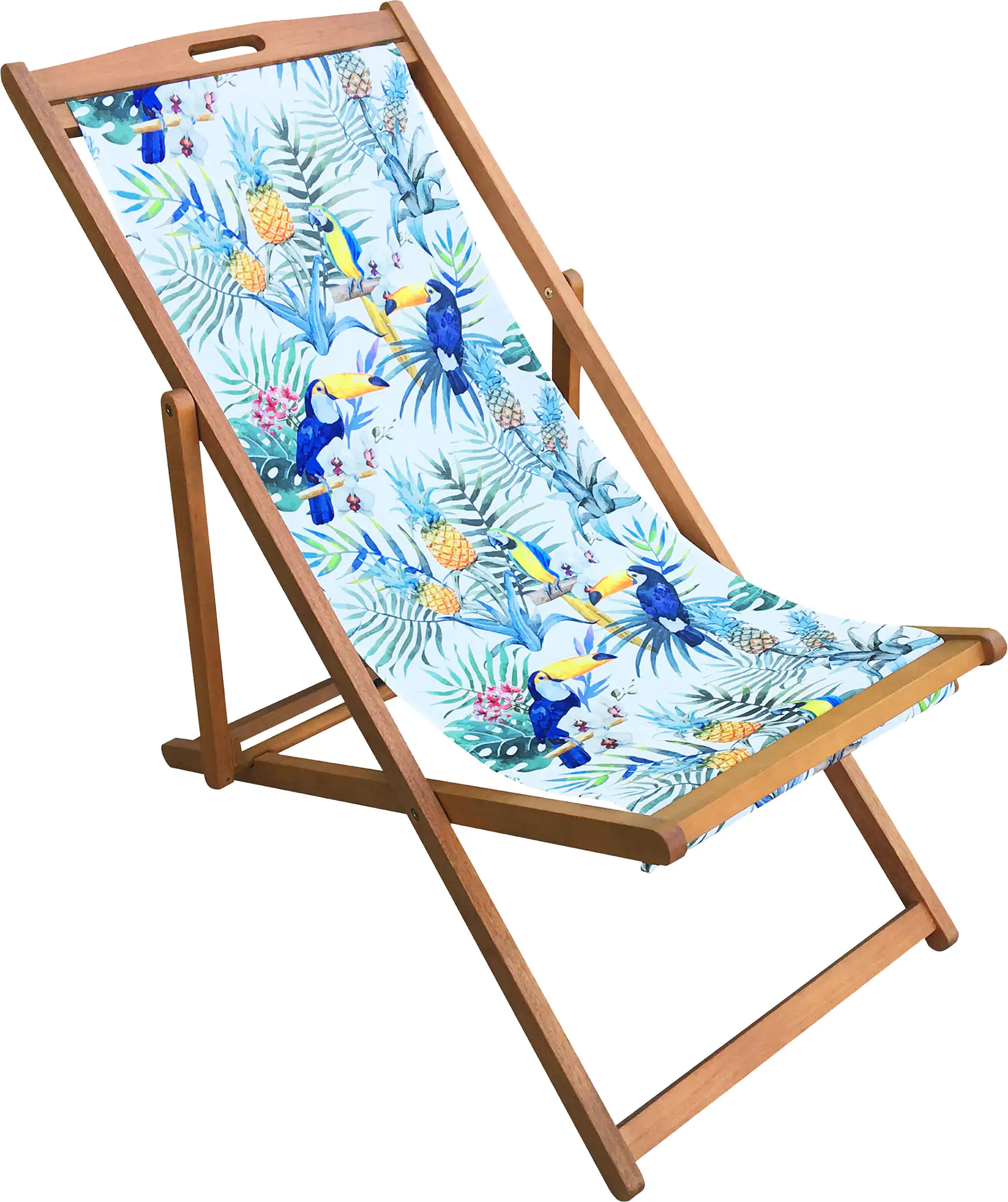 4333692697620 TrendLine Liegestuhl bunt