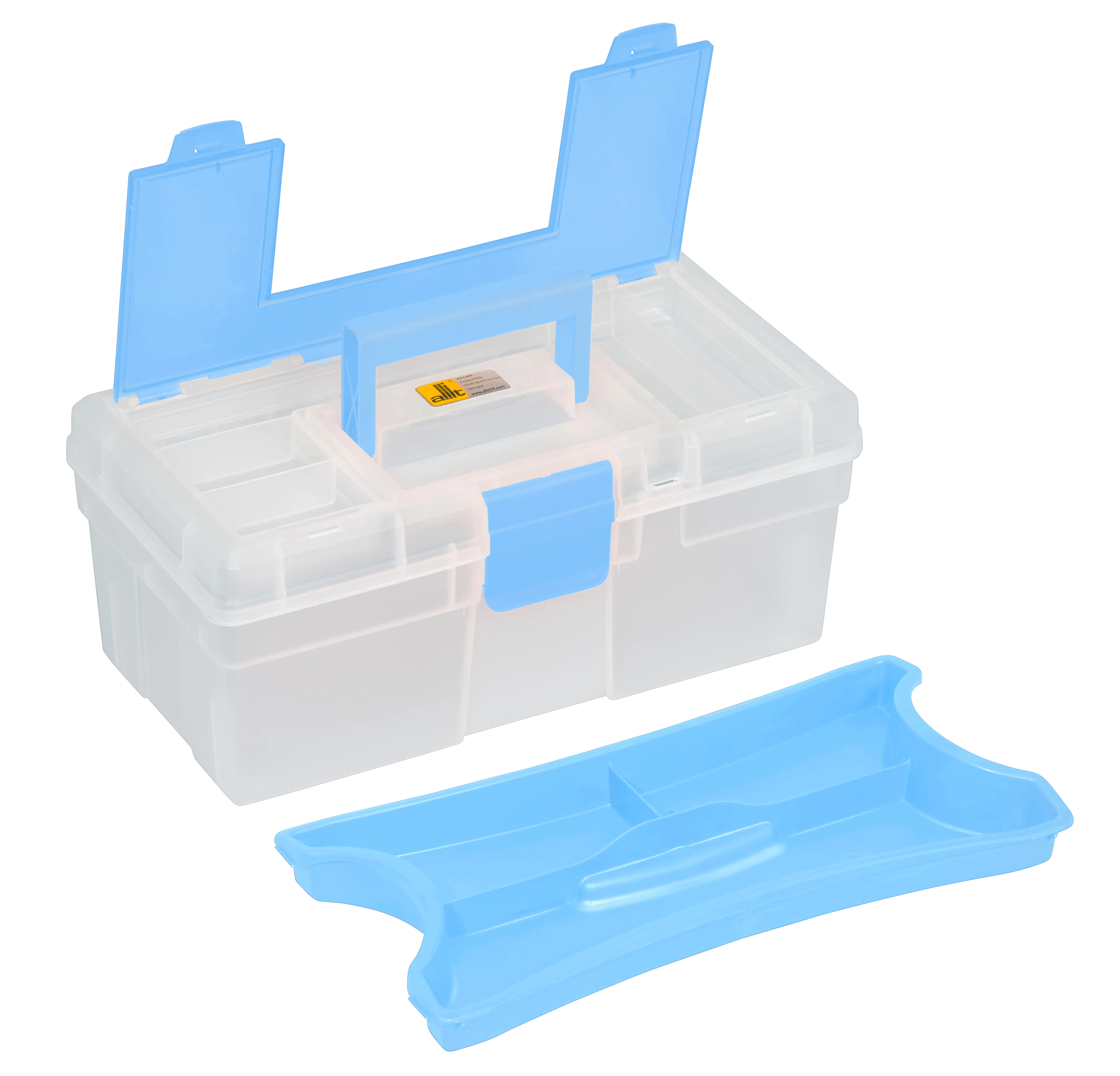 Allit Aufbewahrungskoffer McPlus Clear 12.5 ohne Inhalt