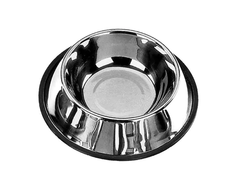 Nobby Edelstahlnapf rutschfest 1600ml 28,5 cm Nobby Edelstahlnapf rutschfest 1600ml 28,5 cm