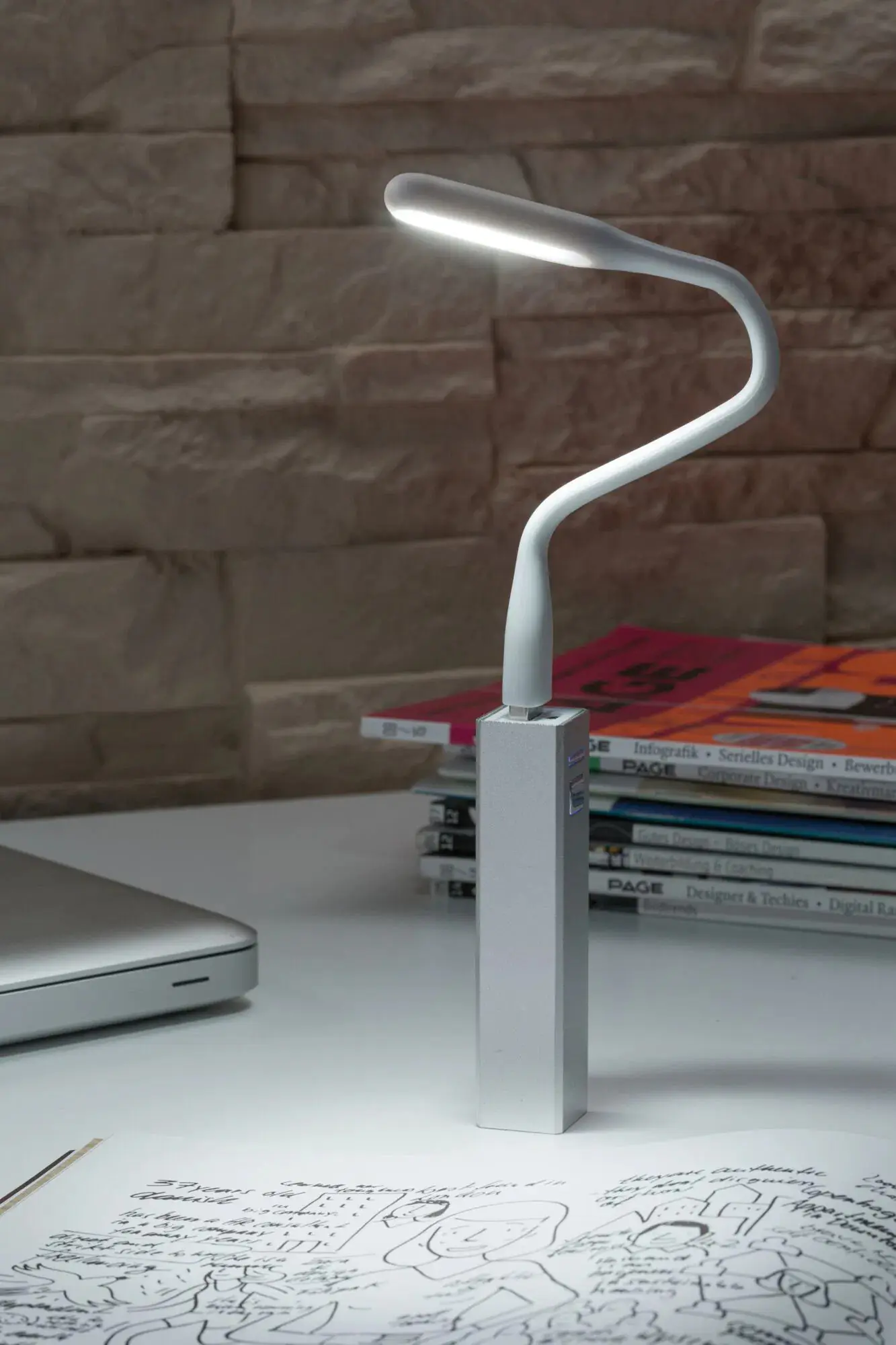 Paulmann USB-Leuchte weiß Tageslichtweiß