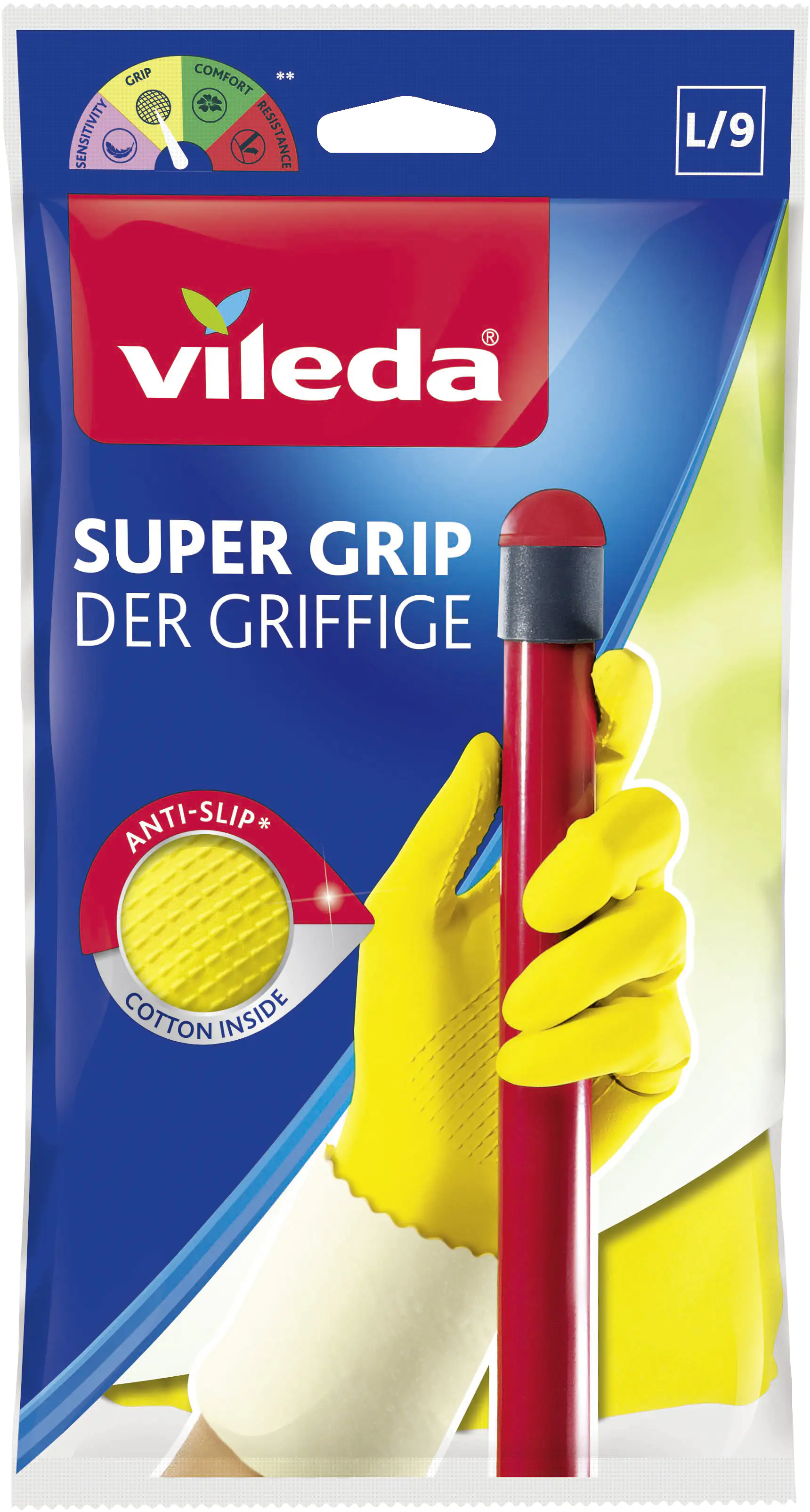 Vileda Haushaltshandschuhe Der Griffige Größe L Vileda Haushaltshandschuhe Der Griffige Größe L