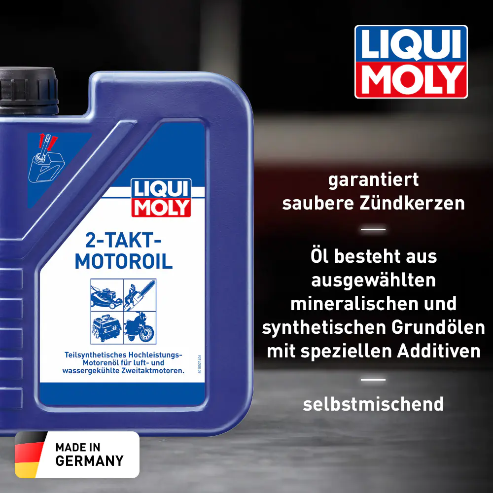 Liqui Moly 2-Takt Motoröl (Selbstmisch-Gebinde) 1 L Liqui Moly 2-Takt Motoröl (Selbstmisch-Gebinde) 1 L
