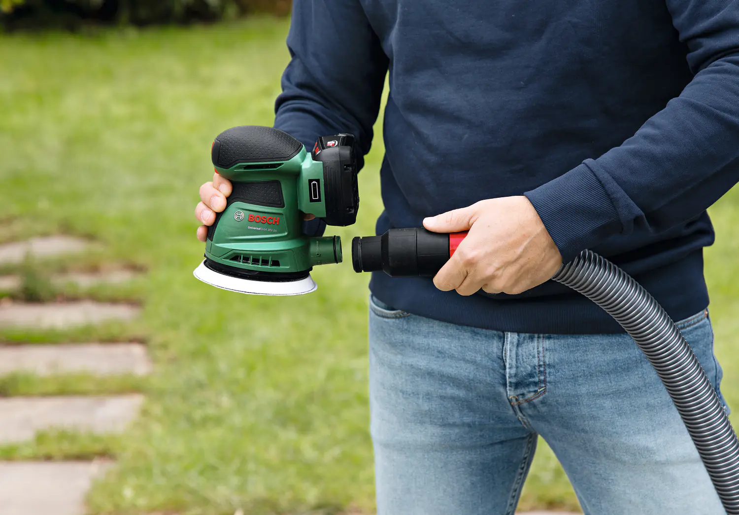 Bosch Akku-Exzenterschleifer UniversalOrbit 18V-20 Solo Bosch Akku-Exzenterschleifer UniversalOrbit 18V-20 Solo