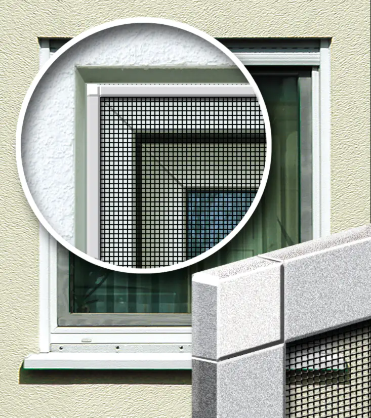 Schellenberg Fliegengitter Minirolle 100 x 250 cm anthrazit kürzbar