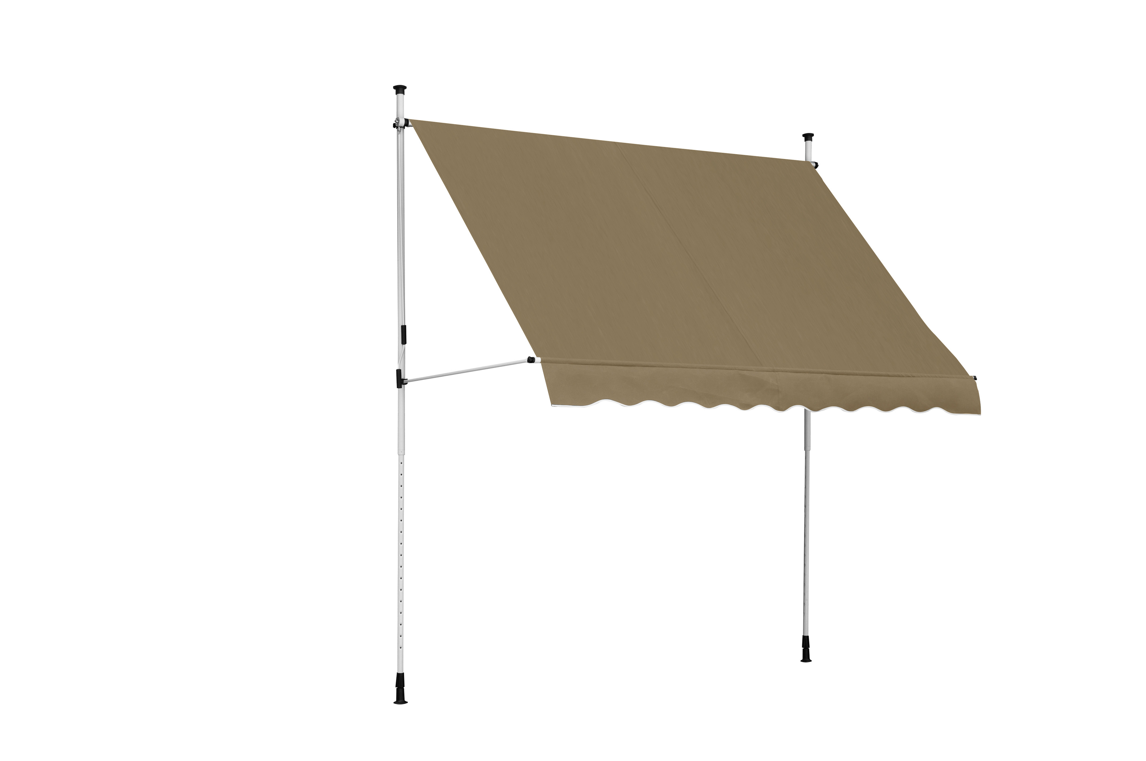 6 mann zelt wasserdicht Portal 5-6 Personen Tunnelzelt Luxus Campingzelt Color:Sand Brown 2 Persons 3X3m Movable Iron Garden