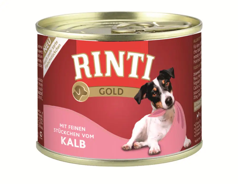 4000158910363 Rinti Gold Kalb 185 g Adult
