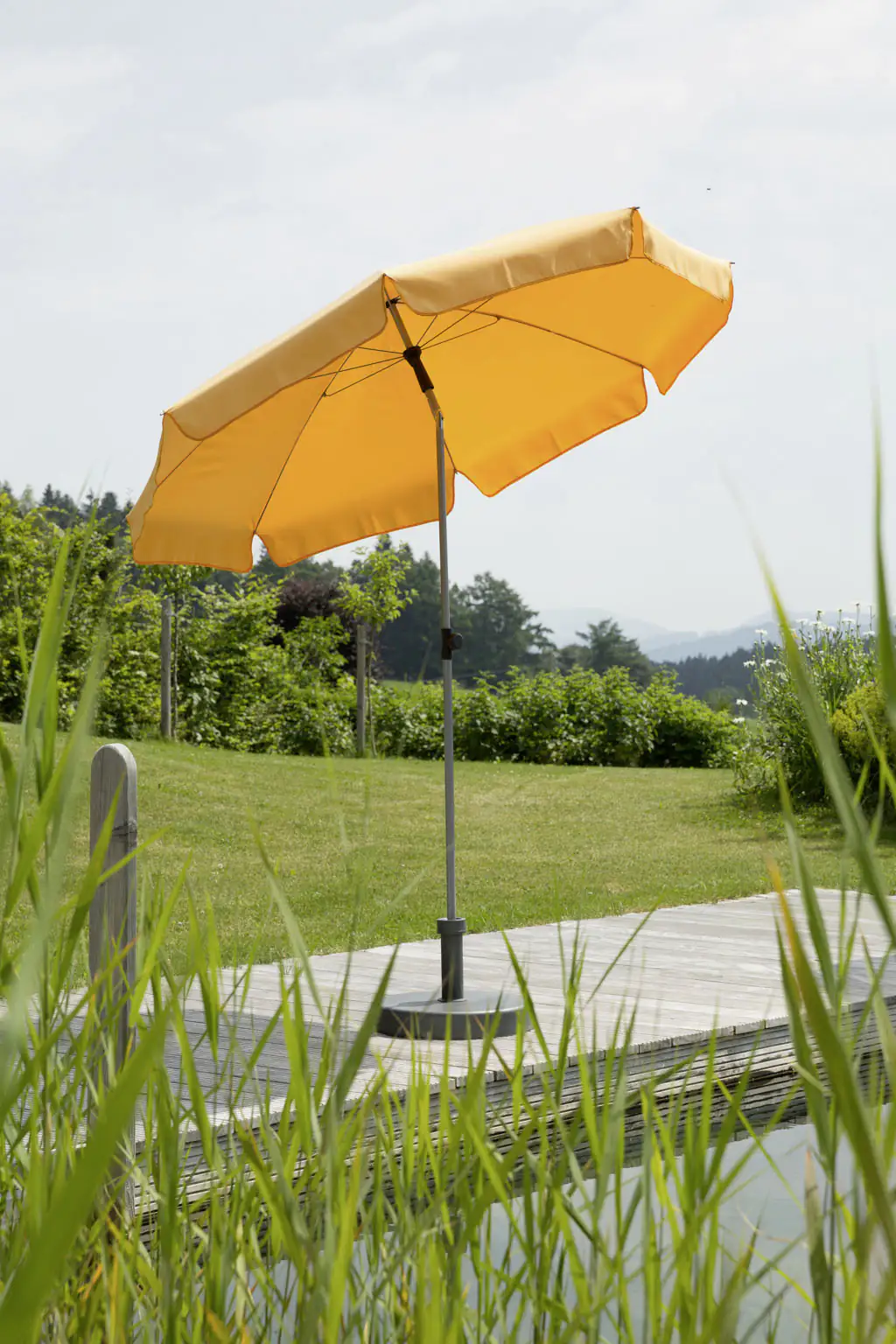 4000570716758_1329187 Schneider Sonnenschirm Locarno mandarine Ø 200 cm
