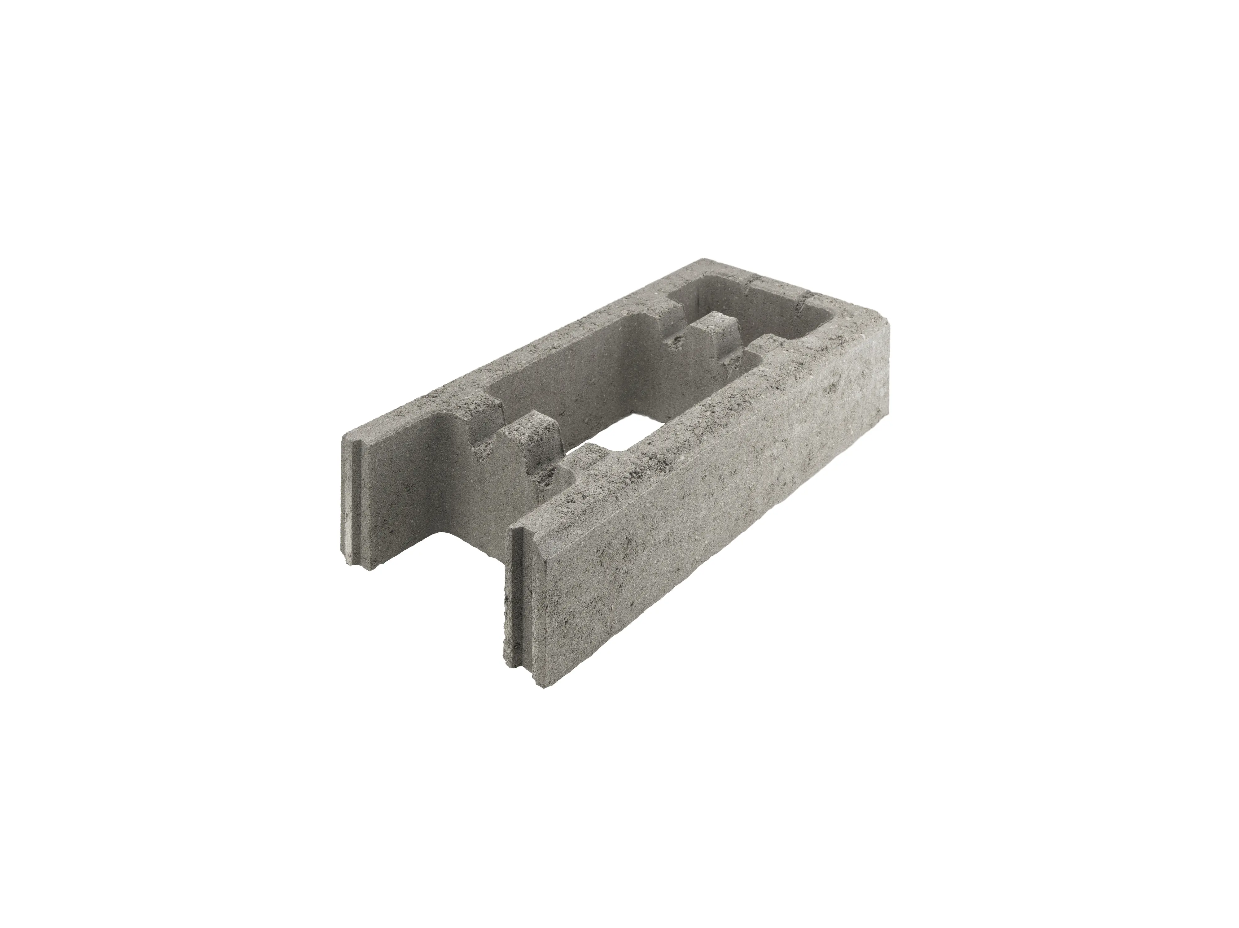 Schalungsstein Eck- & Endstein 50 x 10 x 24 cm grau