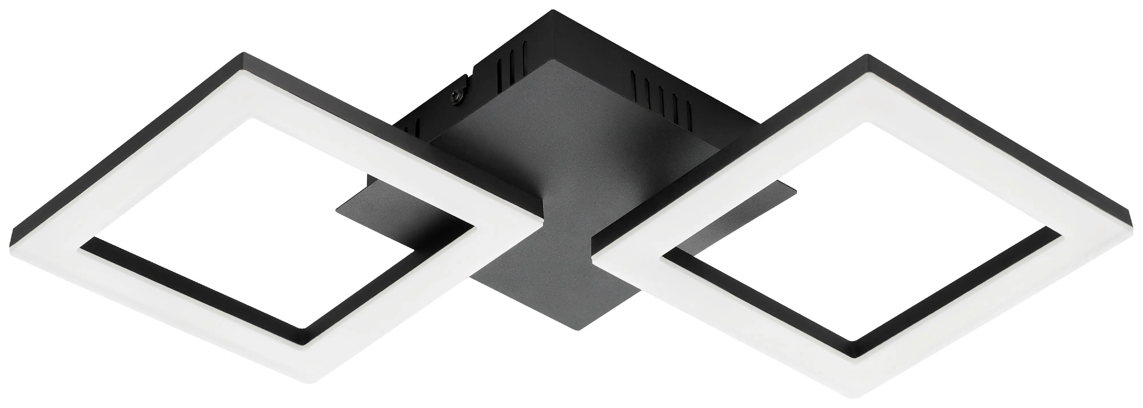 Eglo Connect LED Deckenleuchte Paranday-Z schwarz 47 x 22,5 cm