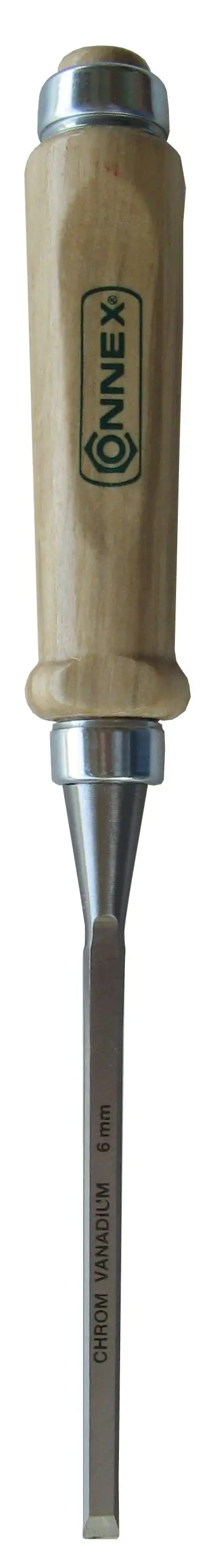 Stechbeitel 6 mm Chrom-Vanadium-Klinge