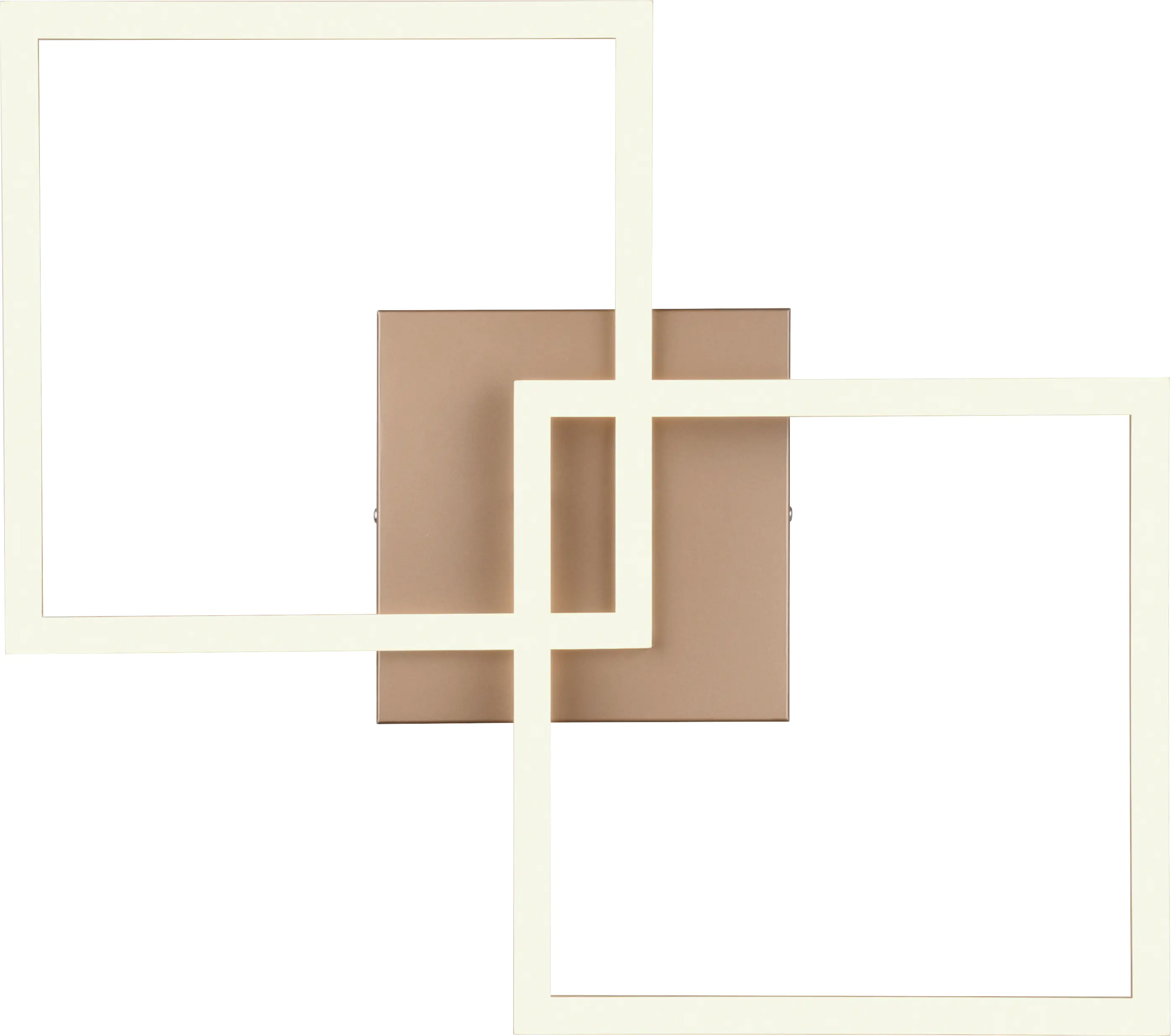 Trio Leuchten LED Deckenleuchte Trail 20W coffee