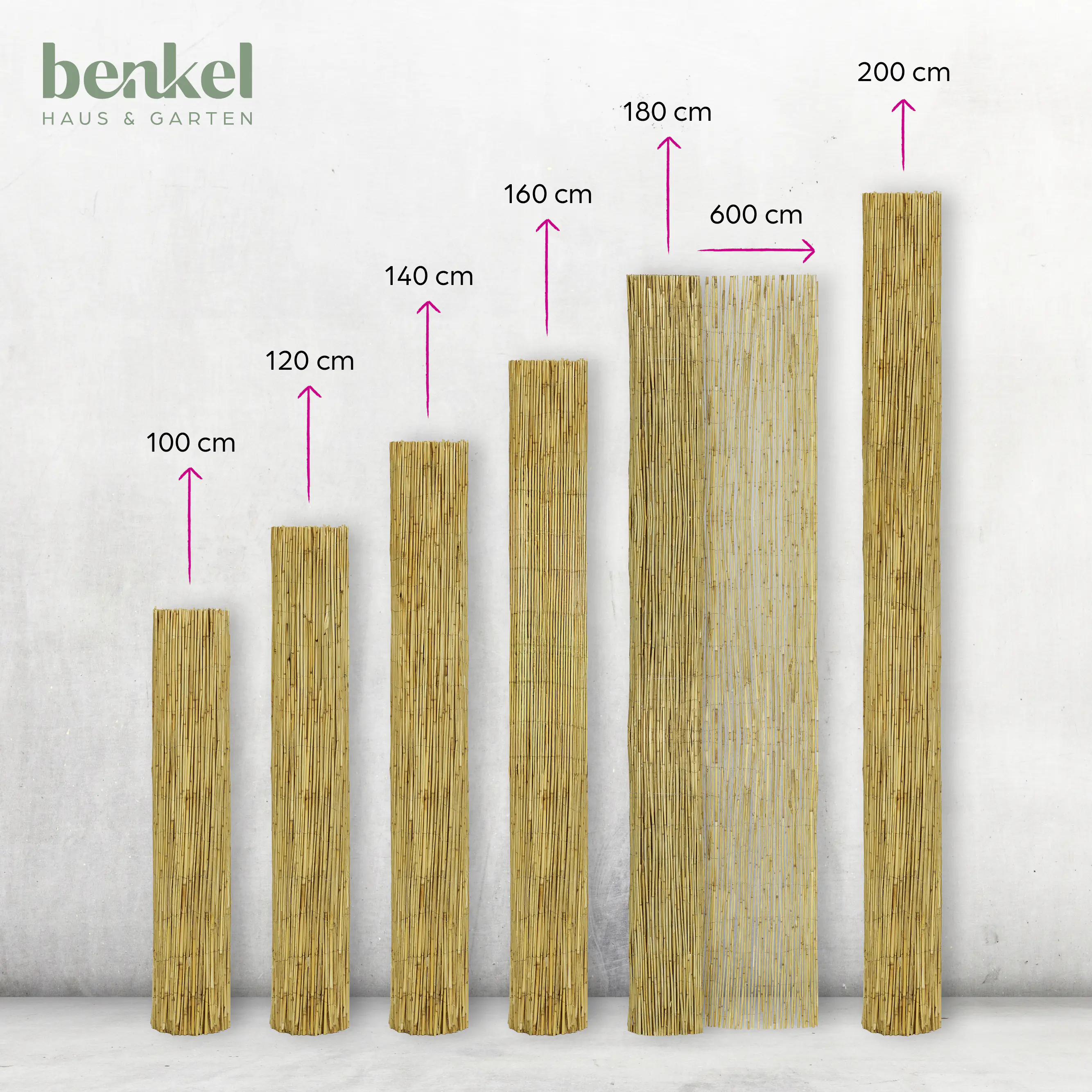 Schilfrohrmatte 6 x 1,8 m