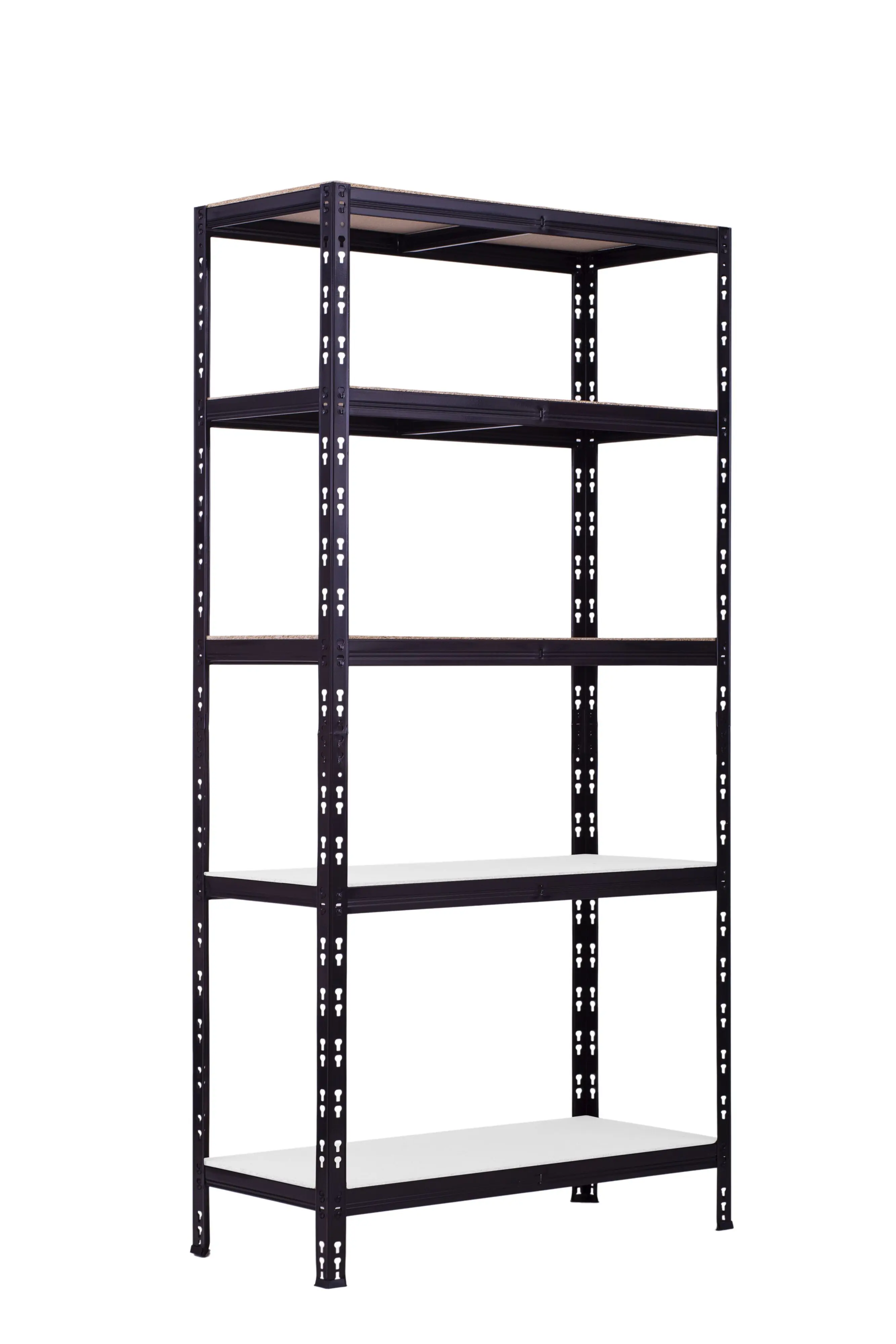 Schwerlastregal Stahl 180 x 90 x 40 cm 5 Holzböden 600 kg schwarz Schwerlastregal Stahl 180 x 90 x 40 cm 5 Holzböden 600 kg schwarz