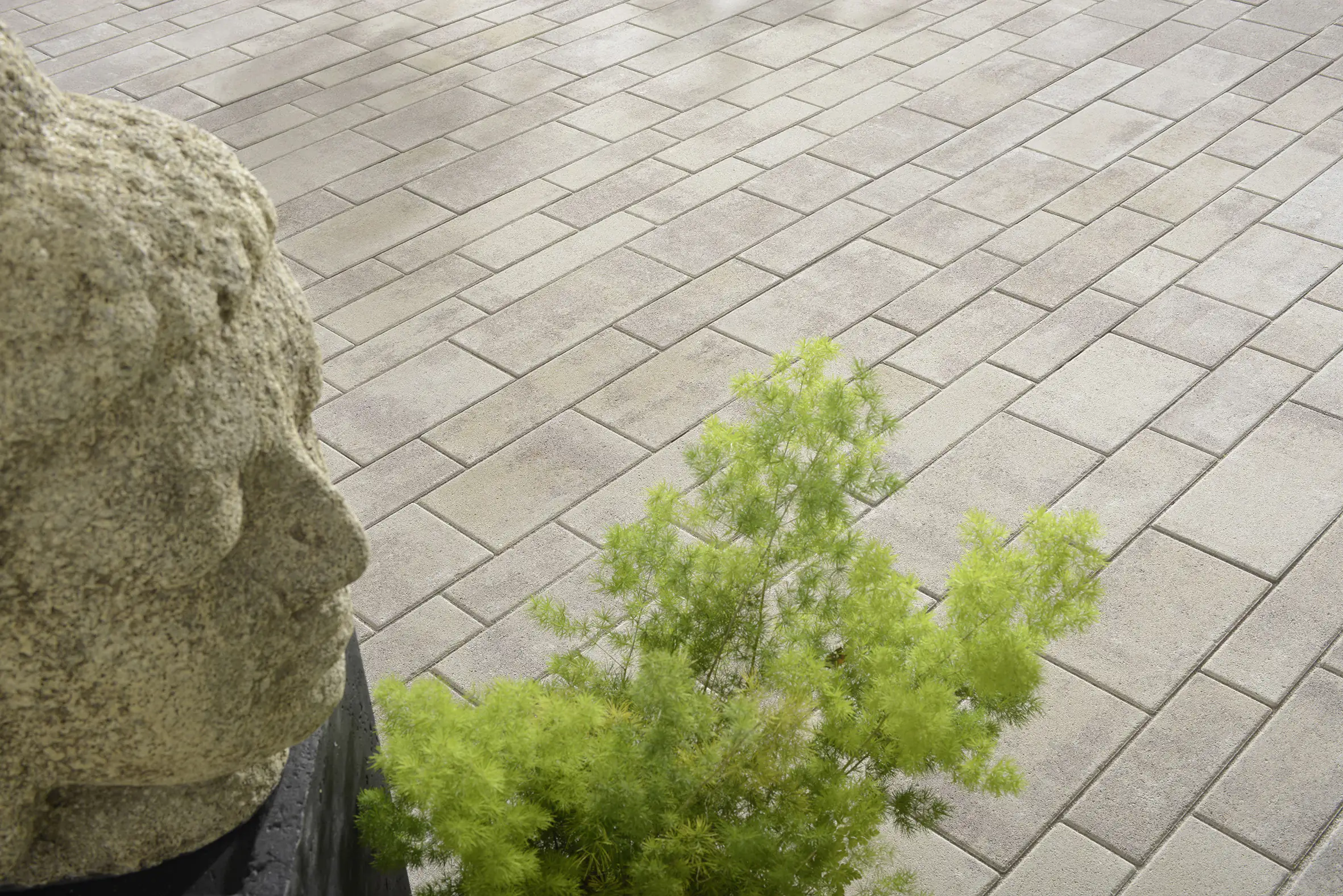 Kann Pflasterstein Parchetto Mehrformat cappuccino Kann Pflasterstein Parchetto Mehrformat cappuccino