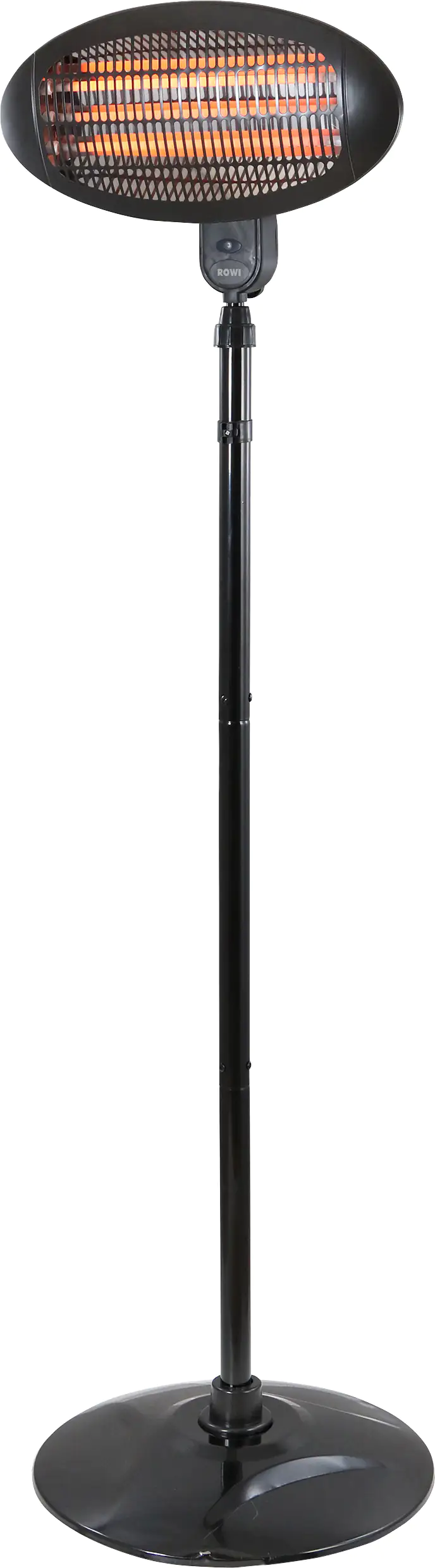 4012294211051 Rowi Infrarot Terrassenheizstrahler HIT 2000/3/1 Q 2000 Watt, 3 Heizstufen