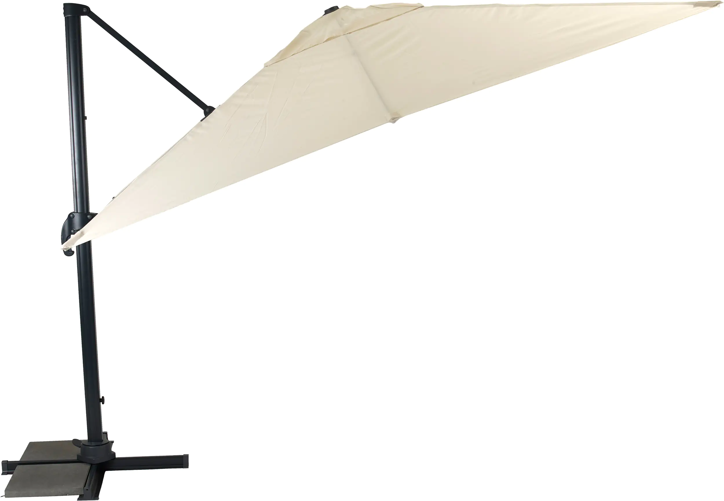 Primaster Ampelschirm Catania beige, 300 x 300 cm Primaster Ampelschirm Catania beige, 300 x 300 cm