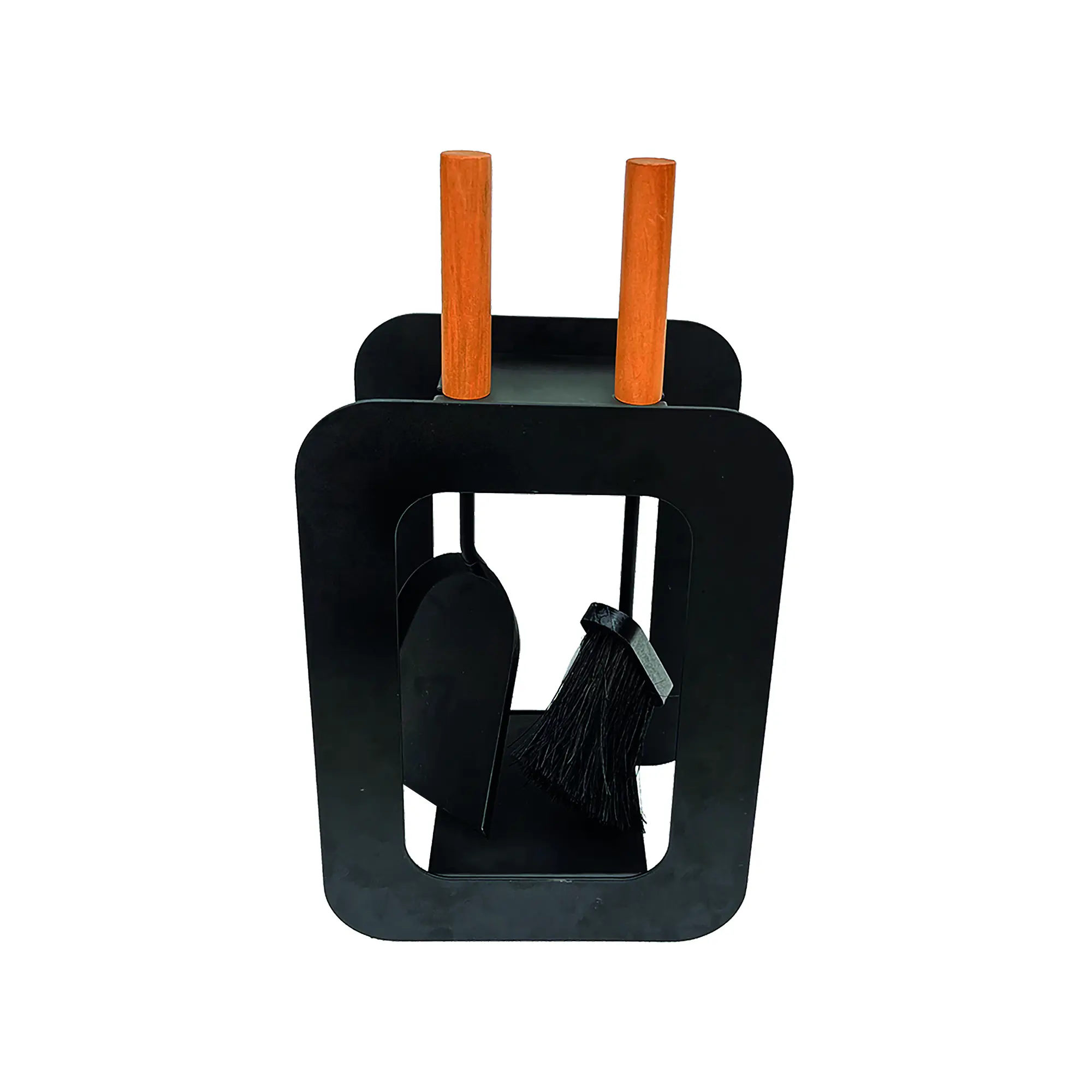 FireFix Kaminbesteck klein 3-teilig 40 x 23 cm schwarz