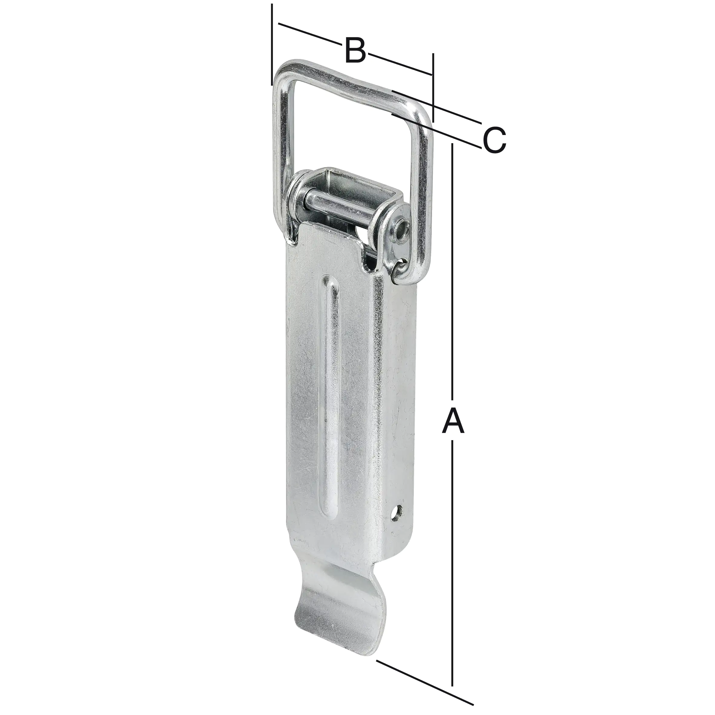 Vormann Spannverschlüsse verzinkt 87 x 33 x Ø 4.0 mm