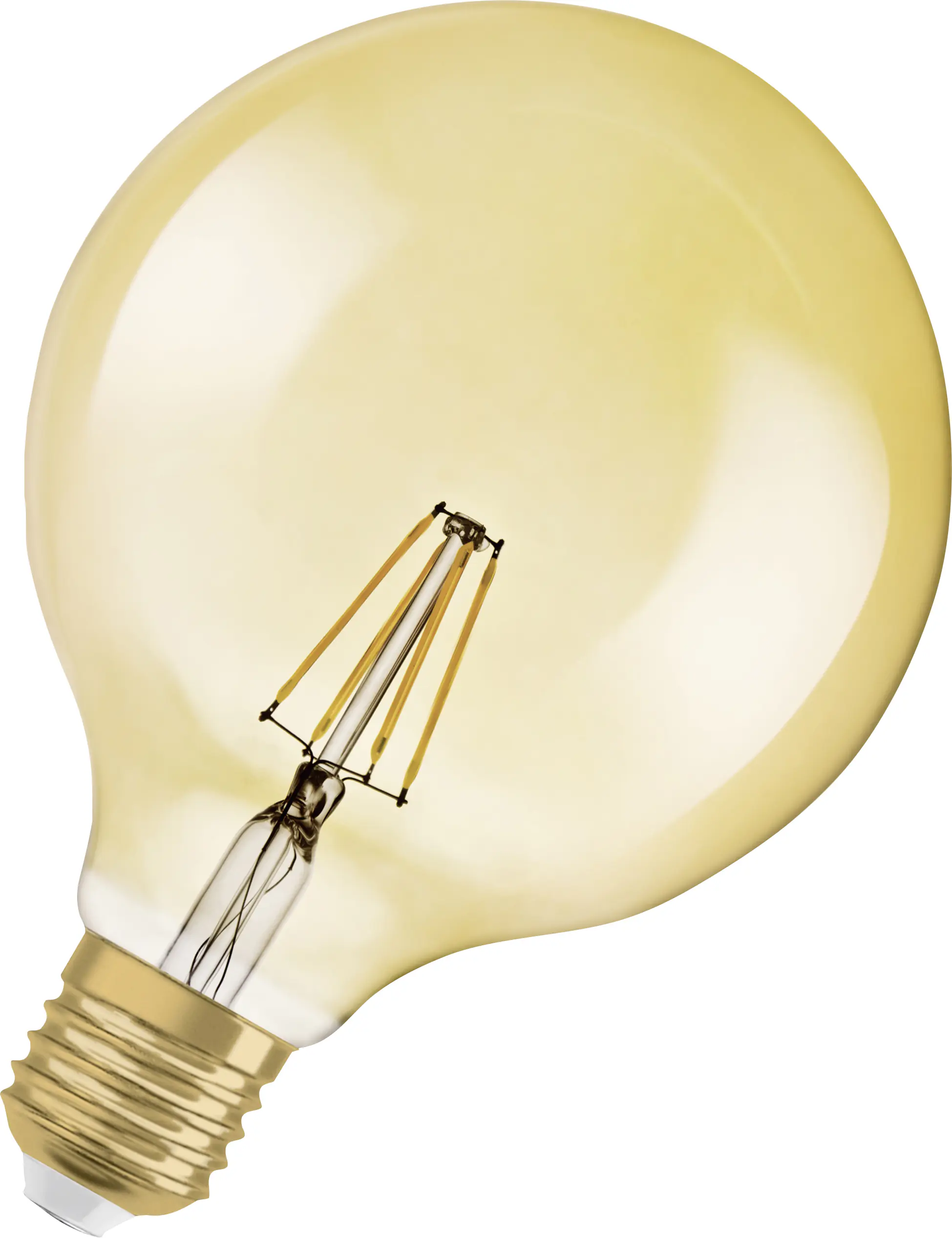 Osram LED Leuchtmittel Vintage 1906 Globe E27 4W warmweiß, amber