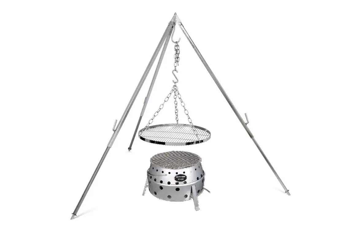Petromax Feuerschale Atago Set inkl. Dreibein & Rost