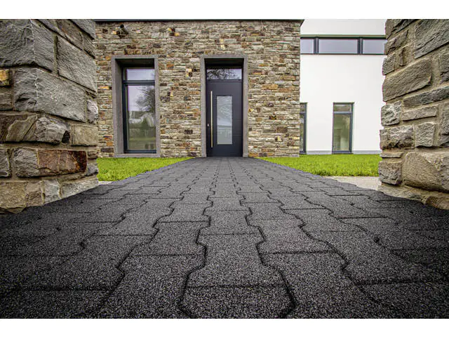 Pflasterstein 20 x 16 x 4,3 cm anthrazit