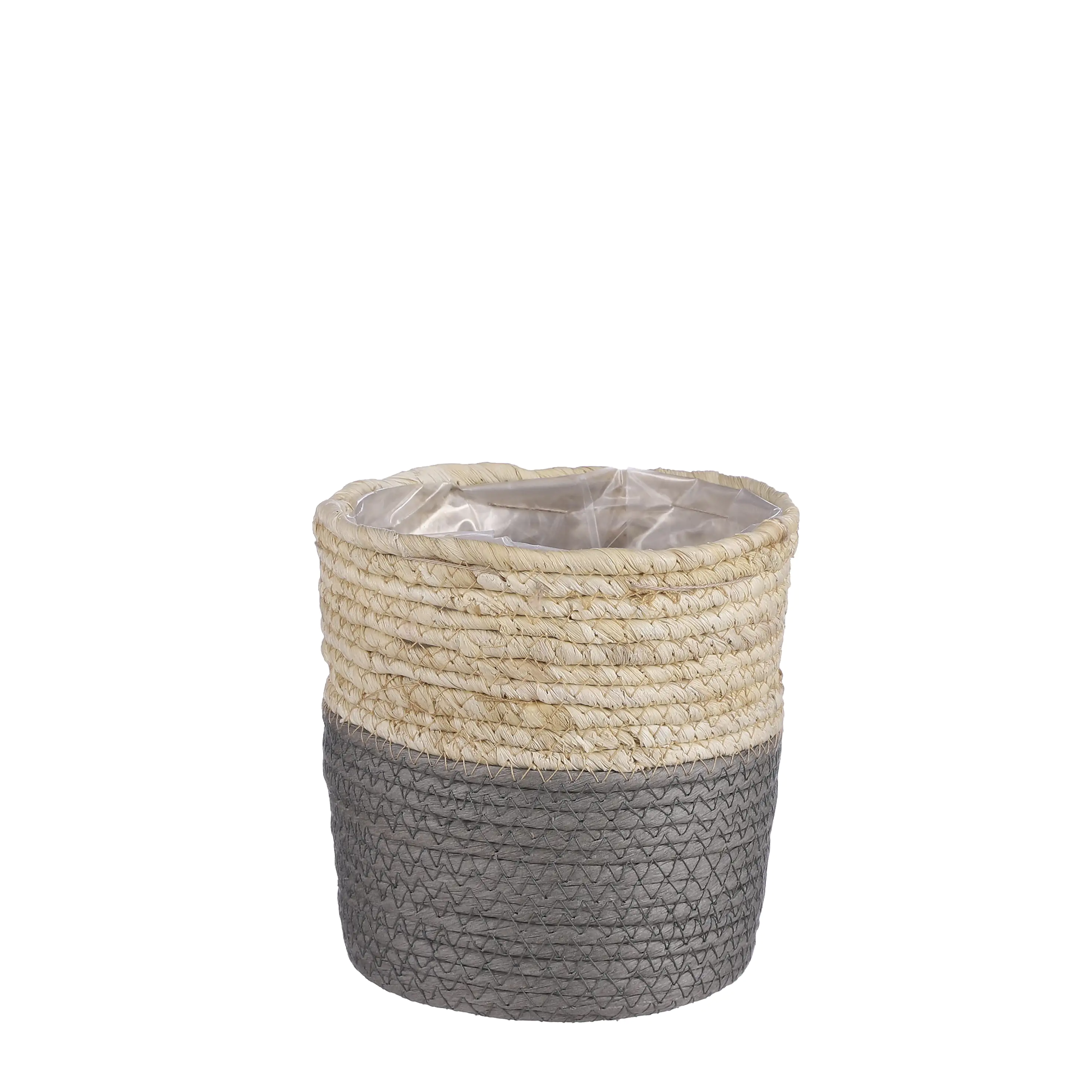 Korb Rachel Ø 22 x 19 cm natur-grau Korb Rachel Ø 22 x 19 cm natur-grau