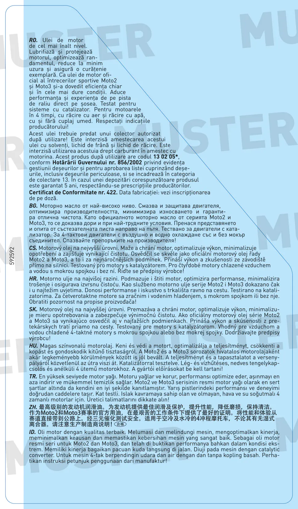 Liqui Moly 4-Takt Motoröl 4T Synth 5W-40 Street Race 1 L