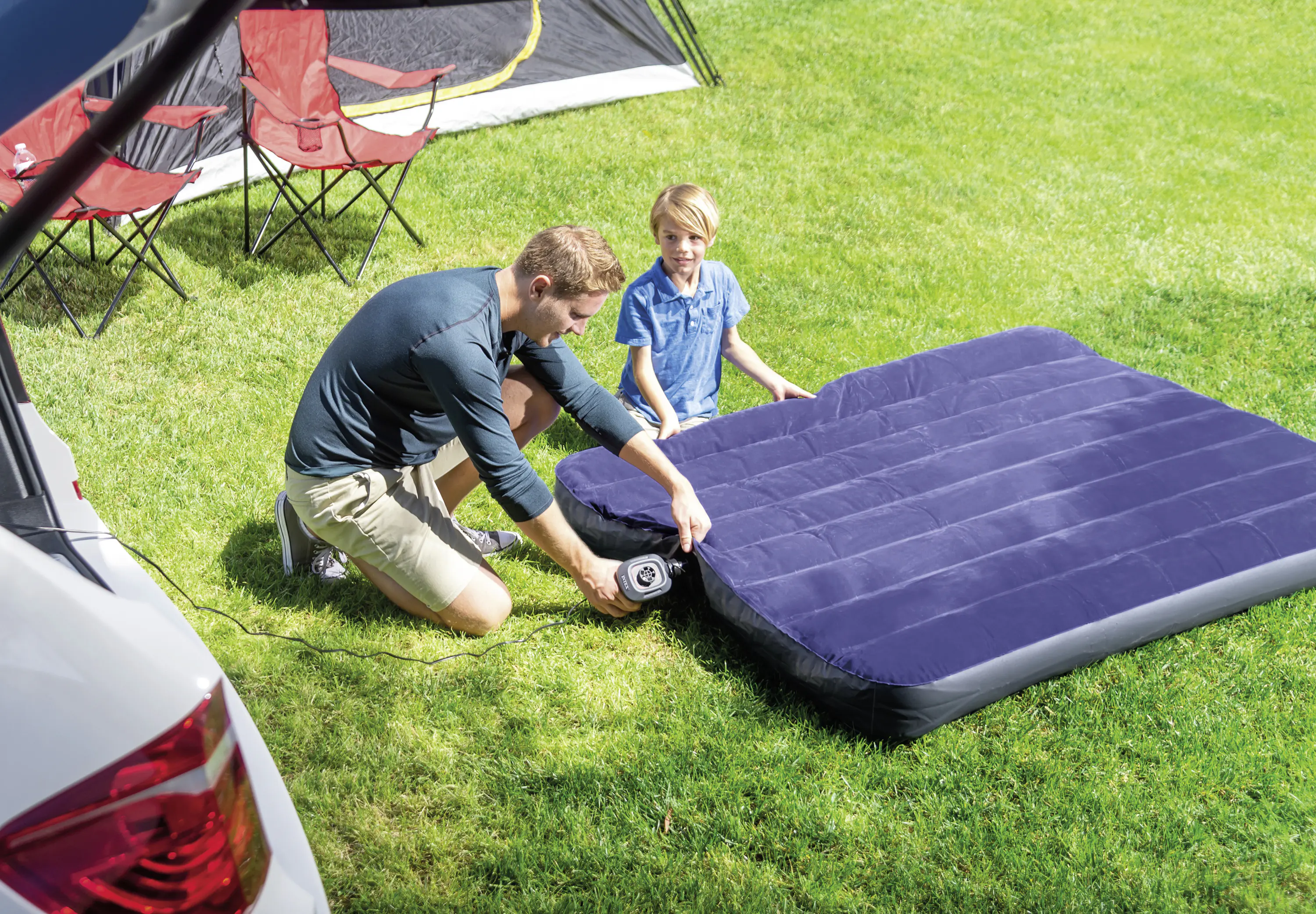 Intex Luftpumpe Quick-Fill 12 Volt