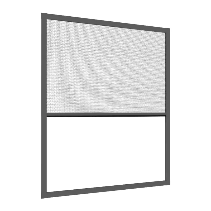 Primaster Fliegenschutz-Plissee 130 x 150 cm anthrazit/anthrazit kürzbar