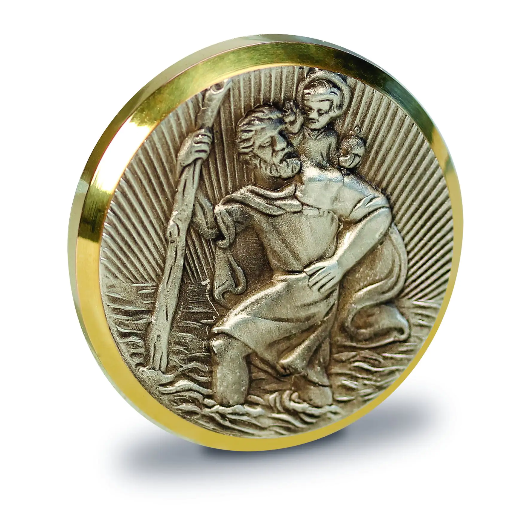 Cartrend Christophorus Plakette selbstklebend