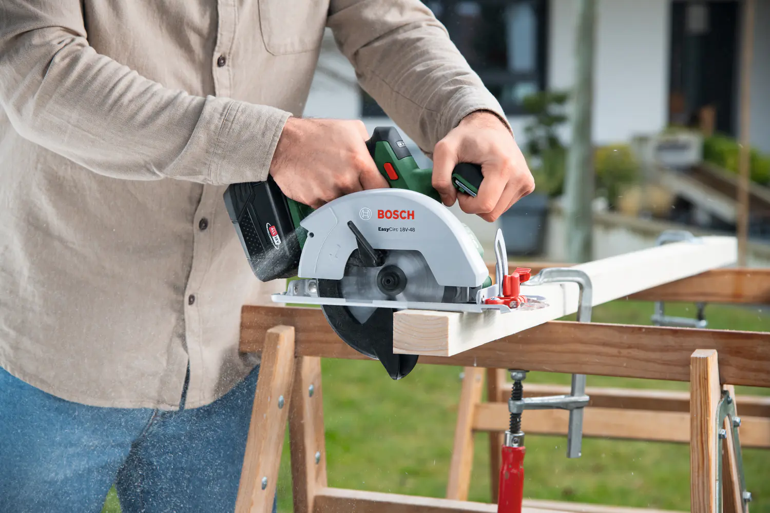 Bosch Akku-Kreissäge EasyCirc 18V-48 Solo