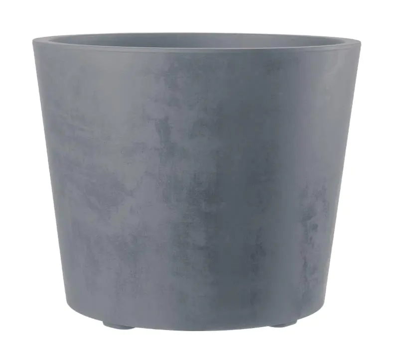 Deroma Pflanztopf Millenium Ø 49, Aschgrau