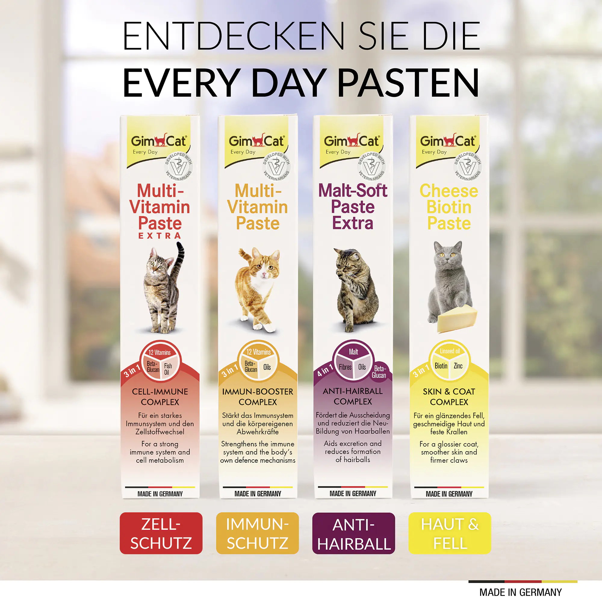 GimCat Multi-Vitamin Paste 50 g Tube GimCat Multi-Vitamin Paste 50 g Tube