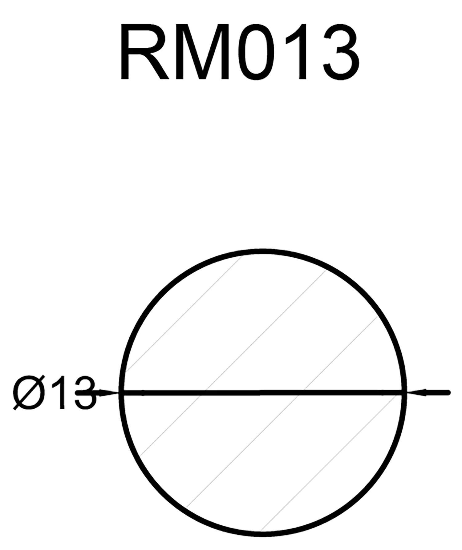FN Neuhofer Rundstab 240 cm 13 x 13 mm