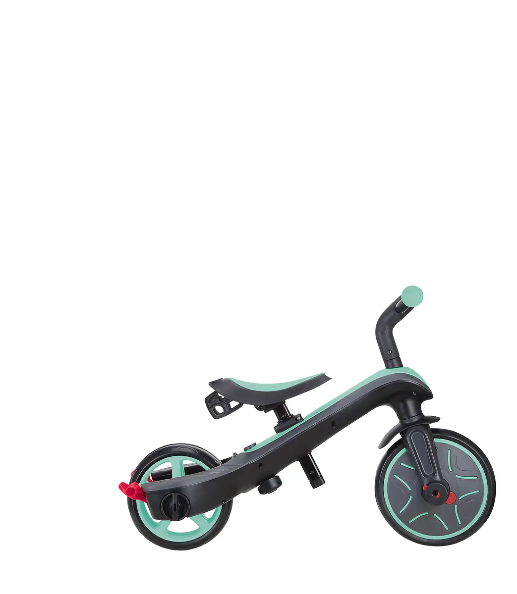 Globber Dreirad für Kinder Explorer Trike 4-in-1 schwarz/grau